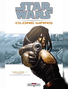 Couverture du premier album de la série Star Wars - Clone Wars