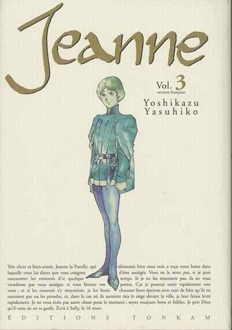 Couverture de l'album Jeanne (Yasuhiko) tome 3 - Jeanne