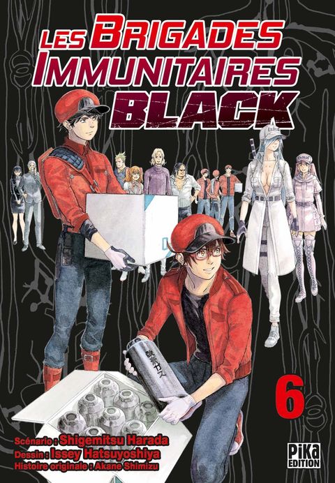 Couverture de l'album Les Brigades Immunitaires Black