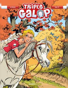 Couverture du premier album de la série Triple Galop