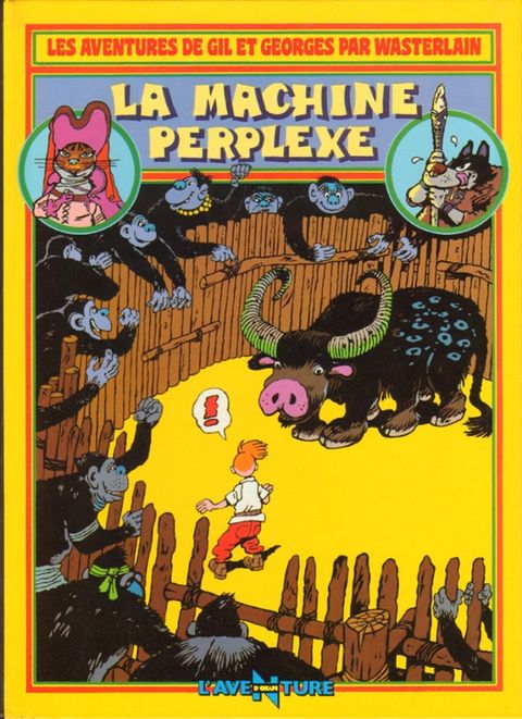 Couverture de l'album La machine perplexe