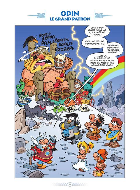 Aperçu de l'album Les petits mythos présentent... tome 1 - La mythologie nordique