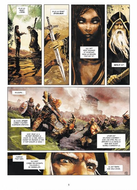 Aperçu de l'album Excalibur - Chroniques tome 1 - Pendagron
