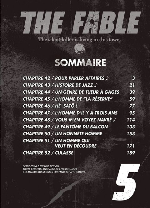 Aperçu de l'album The Fable tome 5