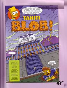 Aperçu 3 de l'album Les Simpson Hors série - La Cabane de l'Horreur de Bart Simpson : Horrib'-Terrib' Houlahoula