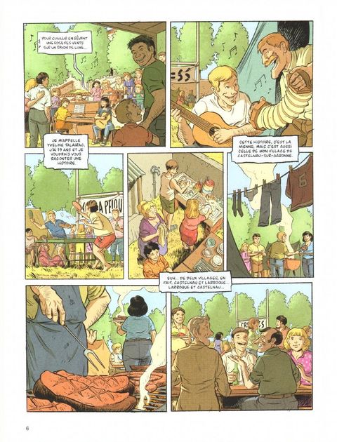 Aperçu de l'album Les vents ovales tome 1 - Yveline : Air libre