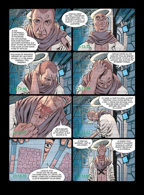 Aperçu de l'album Le sang des immortels tome 1