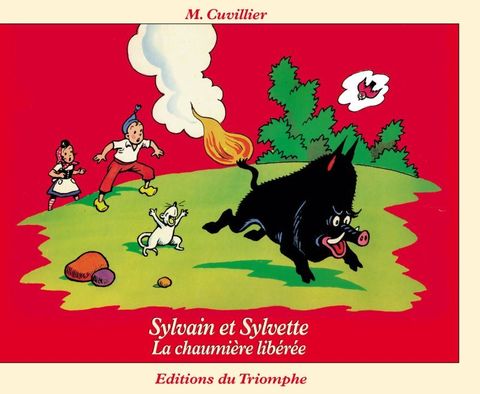 Couverture de l'album Sylvain et Sylvette 21 - La chaumiere libérée