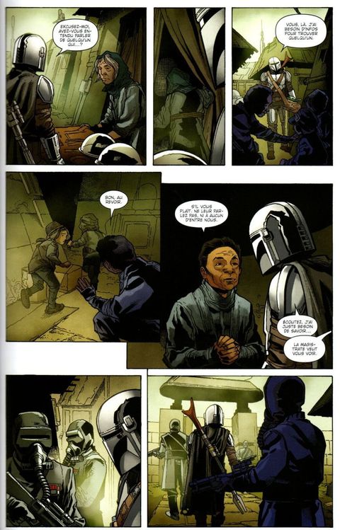Aperçu de l'album Star Wars : The Mandalorian tome 4