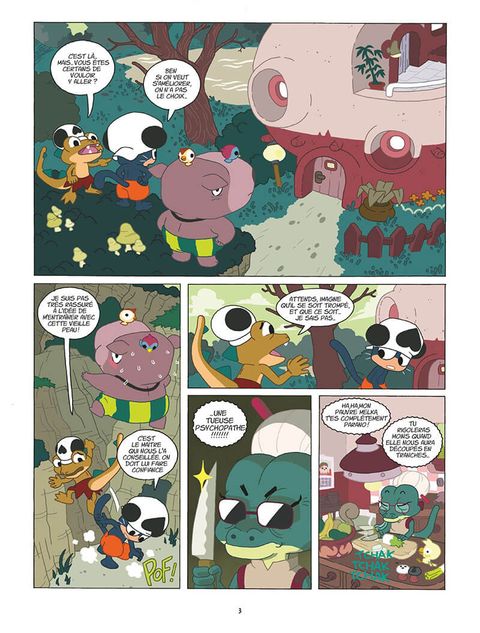 Aperçu de l'album Bao Battle tome 2 - Attention les Secousses