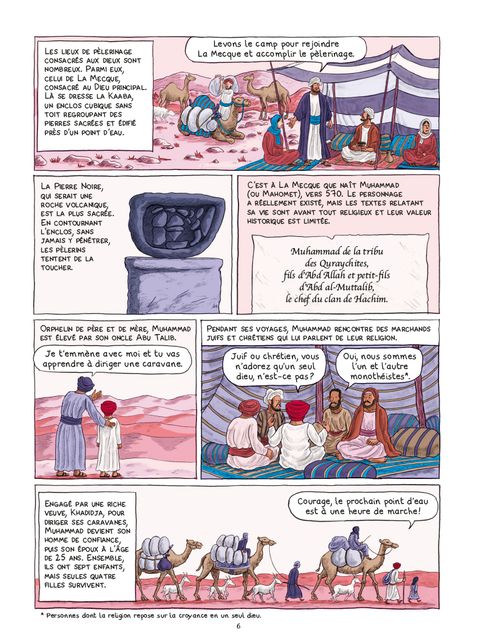 Aperçu de l'album L'Histoire du Monde en Bd tome 3 - Aux premiers siècles de l'Islam
