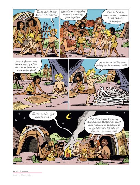 Aperçu de l'album Ma première histoire du monde en BD