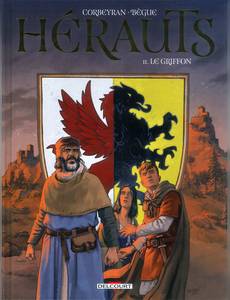 Couverture du premier album de la série Hérauts