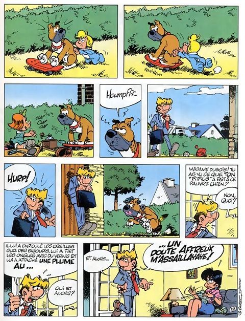 Aperçu de l'album Toupet tome 4 - Toupet Pulverise l'Obstacle