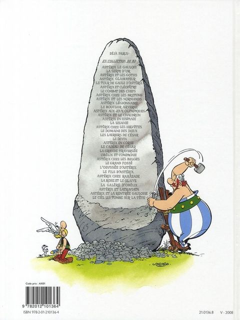 Aperçu de l'album Astérix tome 4 - Astérix gladiateur