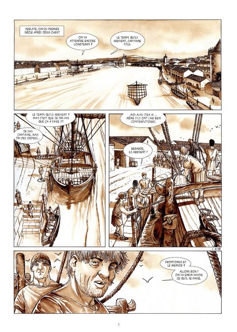 Aperçu de l'album Arelate tome 8 - Sur la mer violette