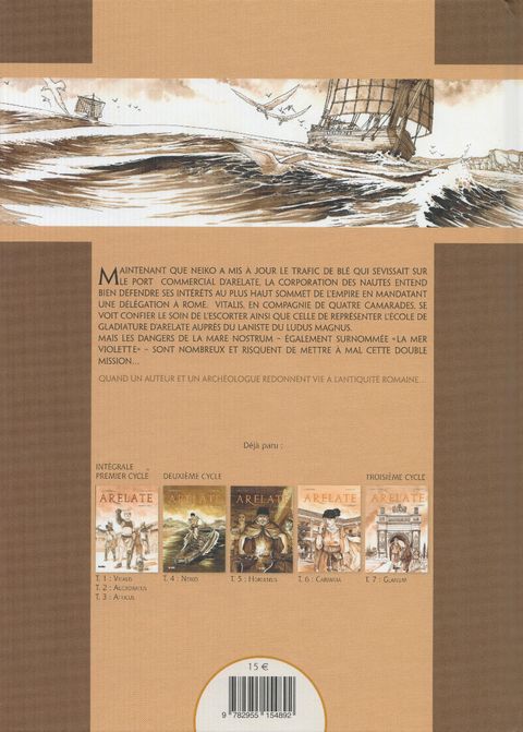 Aperçu de l'album Arelate tome 8 - Sur la mer violette