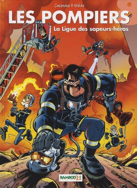 Couverture de l'album La Ligue des Sapeurs-Héros