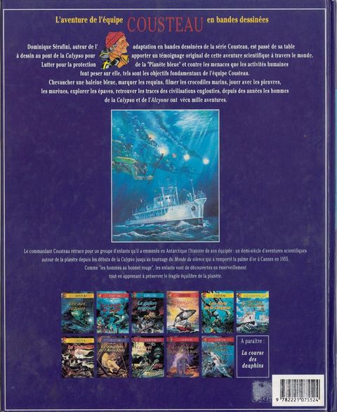 Aperçu de l'album Les aventures de l'équipe COUSTEAU en bande dessinée tome 12 - L'Odyssée de la Calypso