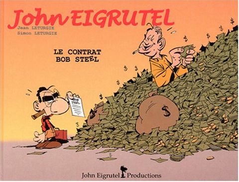 Couverture de l'album le contrat Bob Steel