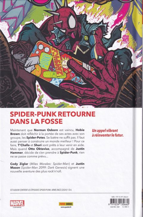Aperçu de l'album Spider-Punk tome 2 - Spider-Punk : Aux armes !