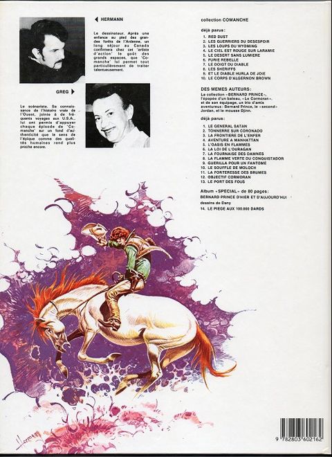 Aperçu de l'album Comanche tome 2 - Les Guerriers du Désespoir