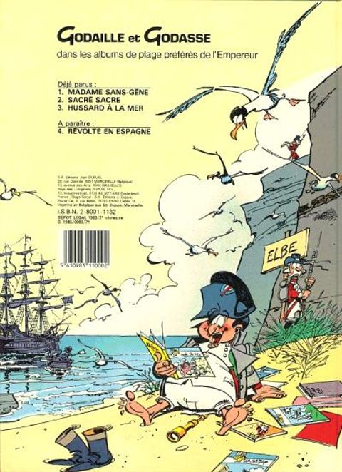 Aperçu de l'album Godaille et Godasse tome 3 - Hussard à la Mer