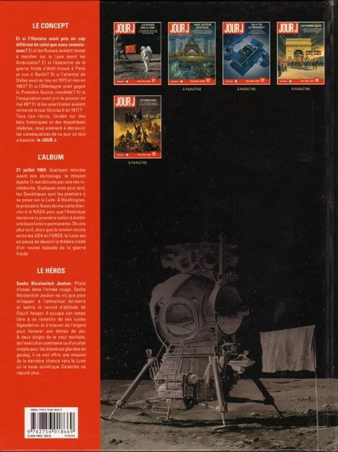 Aperçu de l'album Jour J tome 1 - Les Russes sur la Lune !