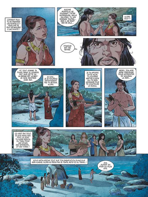 Aperçu de l'album La Sagesse des Mythes tome 23 - L'Odyssée - 3/4 - La Ruse de Pénélope