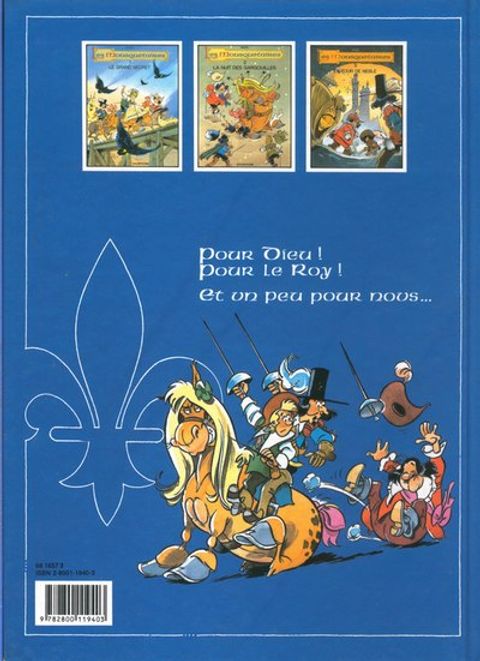 Aperçu de l'album Les Mousquetaires (Câline et Calebasse) tome 7 - Le fou du Roy (T4 Dupuis)