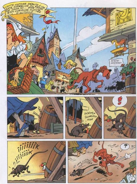 Aperçu de l'album Les Mousquetaires (Câline et Calebasse) tome 7 - Le fou du Roy (T4 Dupuis)