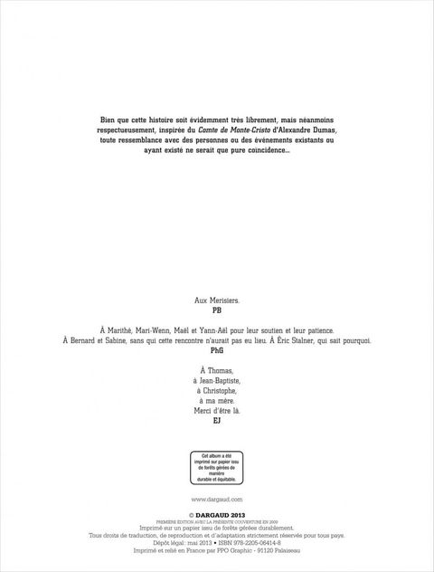 Aperçu de l'album Dantès tome 1 - La Chute d'un Trader