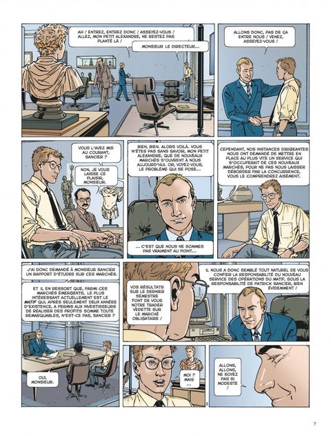 Aperçu de l'album Dantès tome 1 - La Chute d'un Trader