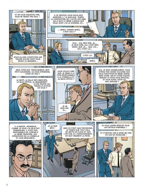 Aperçu de l'album Dantès tome 1 - La Chute d'un Trader