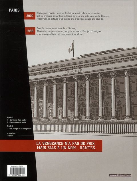 Aperçu de l'album Dantès tome 3 - Le Visage de la Vengeance