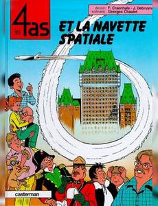 Couverture de l'album Les 4as et la Navette Spatiale