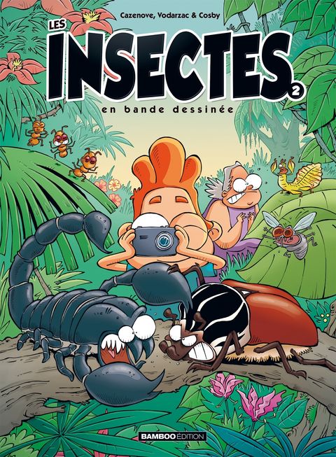 Couverture de l'album Les insectes en Bd