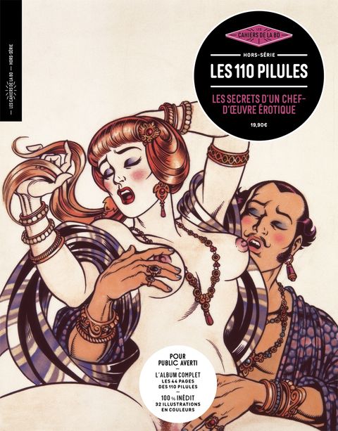 Couverture de l'album Les 110 pilules - Les secrets d'un chef-d'oeuvre de la BD érotique