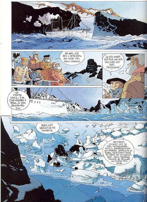 Aperçu de l'album Little Nemo (Moebius) tome 3 - La Route des Icebergs