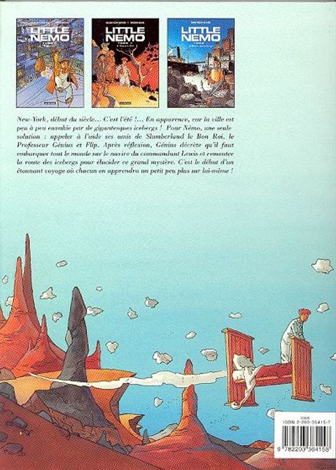 Aperçu de l'album Little Nemo (Moebius) tome 3 - La Route des Icebergs