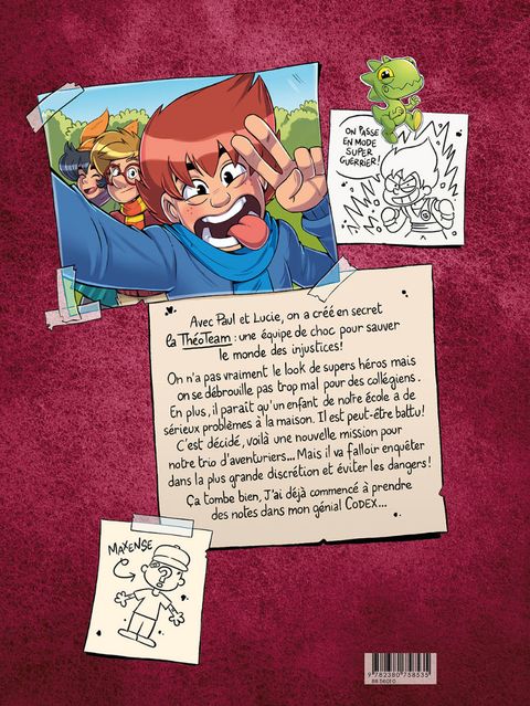 Aperçu de l'album Le Codex de Théo tome 2 - Barbe Noire !