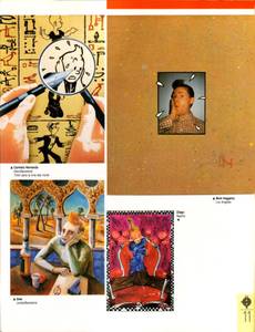 Aperçu 3 de l'album Hergé - Auteur tome 1984 - Fondation Joan Miro - Hommage à Hergé