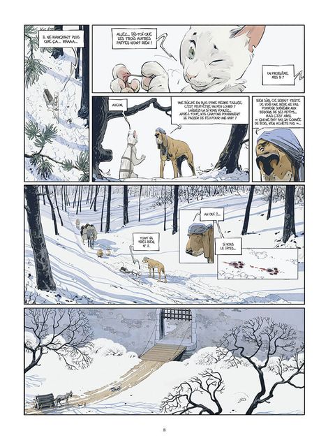Aperçu de l'album Le Château des Animaux tome 2 - Les marguerites de l'hiver