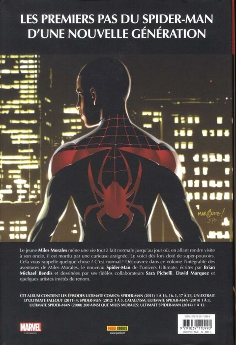 Aperçu de l'album Ultimate Spider-Man : Miles Morales (Omnibus) tome 1 - Ultimate Spider-Man : Miles Morales