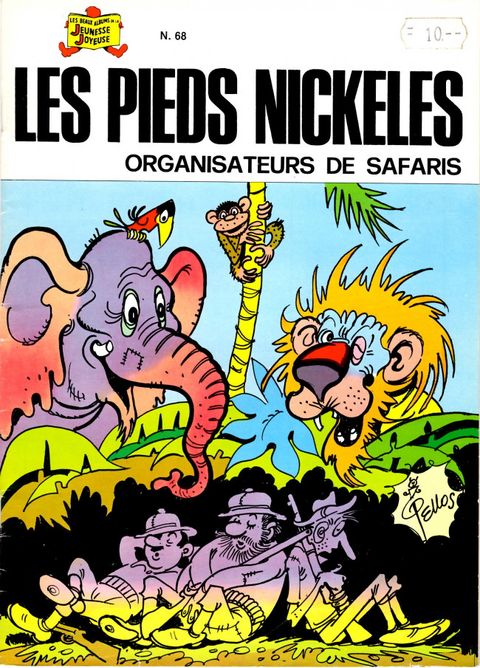 Couverture de l'album Les Pieds Nickelés organisateurs de Safaris