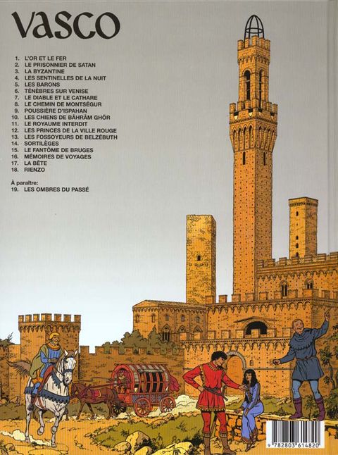 Aperçu de l'album Vasco tome 18 - Rienzo