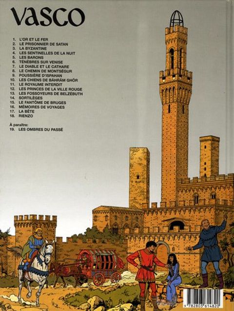 Aperçu de l'album Vasco tome 18 - Rienzo