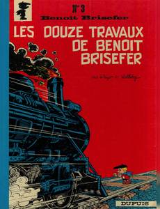 Couverture de l'album Les douze travaux de Benoît Brisefer