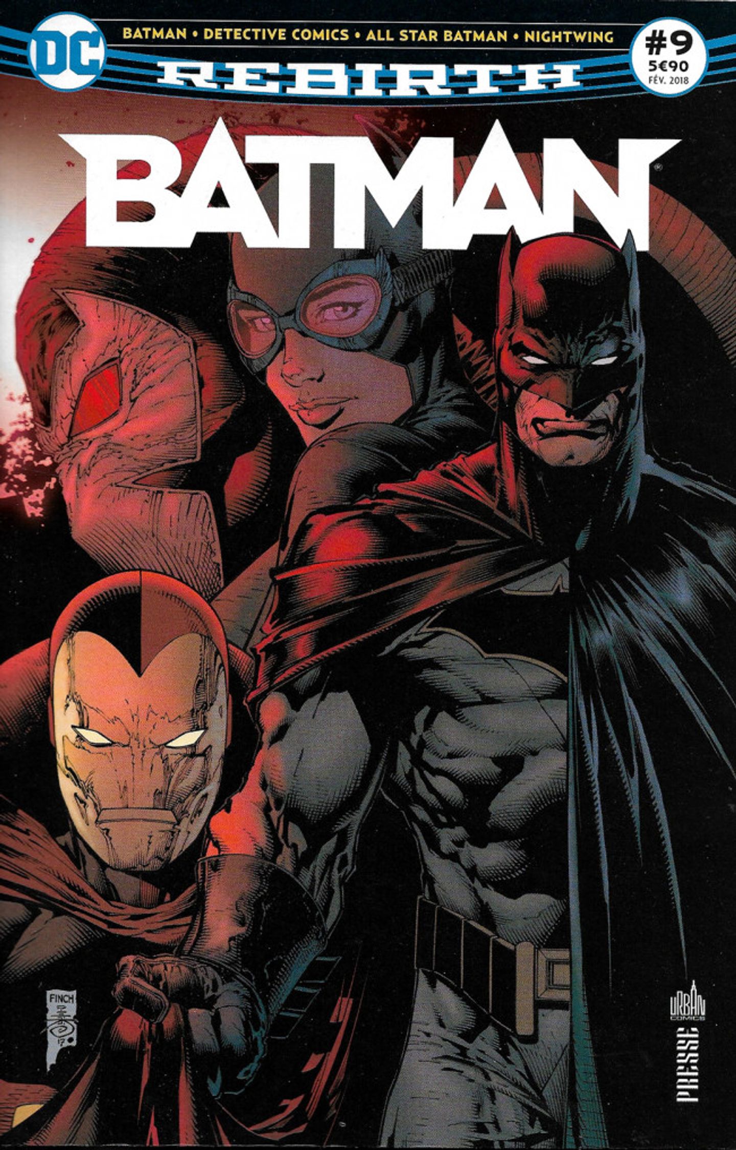 Batman Rebirth - Urban Comics Presse tome 9 - Bane Est à Gotham ! - Bubble  BD, Comics et Mangas, image size:1440x2251