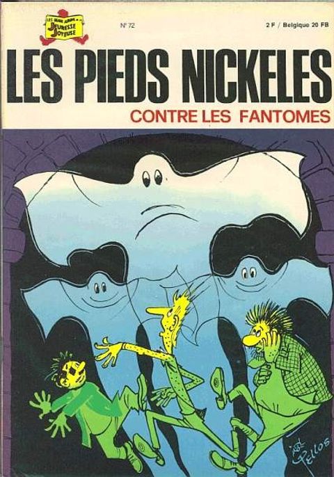 Couverture de l'album Les Pieds Nickelés contre les fantômes